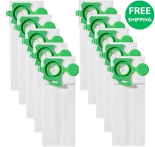 10pk 7029AM Vacuum Cleaner Bags for SEBO Felix & Dart with Self-Sealing Cap