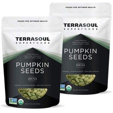 2 Pack of 4 Lbs Organic Pumpkin Seeds - Raw, Unsalted, Gluten-Free Superfood
