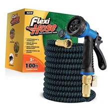  with 8 Function Nozzle, 100FT - Lightweight Expandable Garden Hose, No 100ft