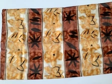 vintage orange and yellow  womans scarf