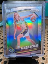 2025 WNBA Prizm Paige Bueckers Silver Prizm Variation Rookie Card Insert #147