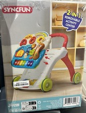 SYNCFUN Baby Learning Walker - Sit to Stand Learning Walker for 6-24-Damaged Box
