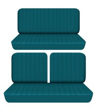 Fits 1949 To 1968 Dodge Coronet 2door Front 50-50 Top And Rear Bench Seat Covers