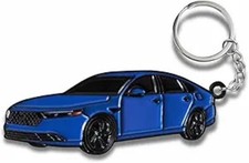 Keychain Metal Key Chain Ring Accessories 3D Double Sided Model Car Keychain Bl