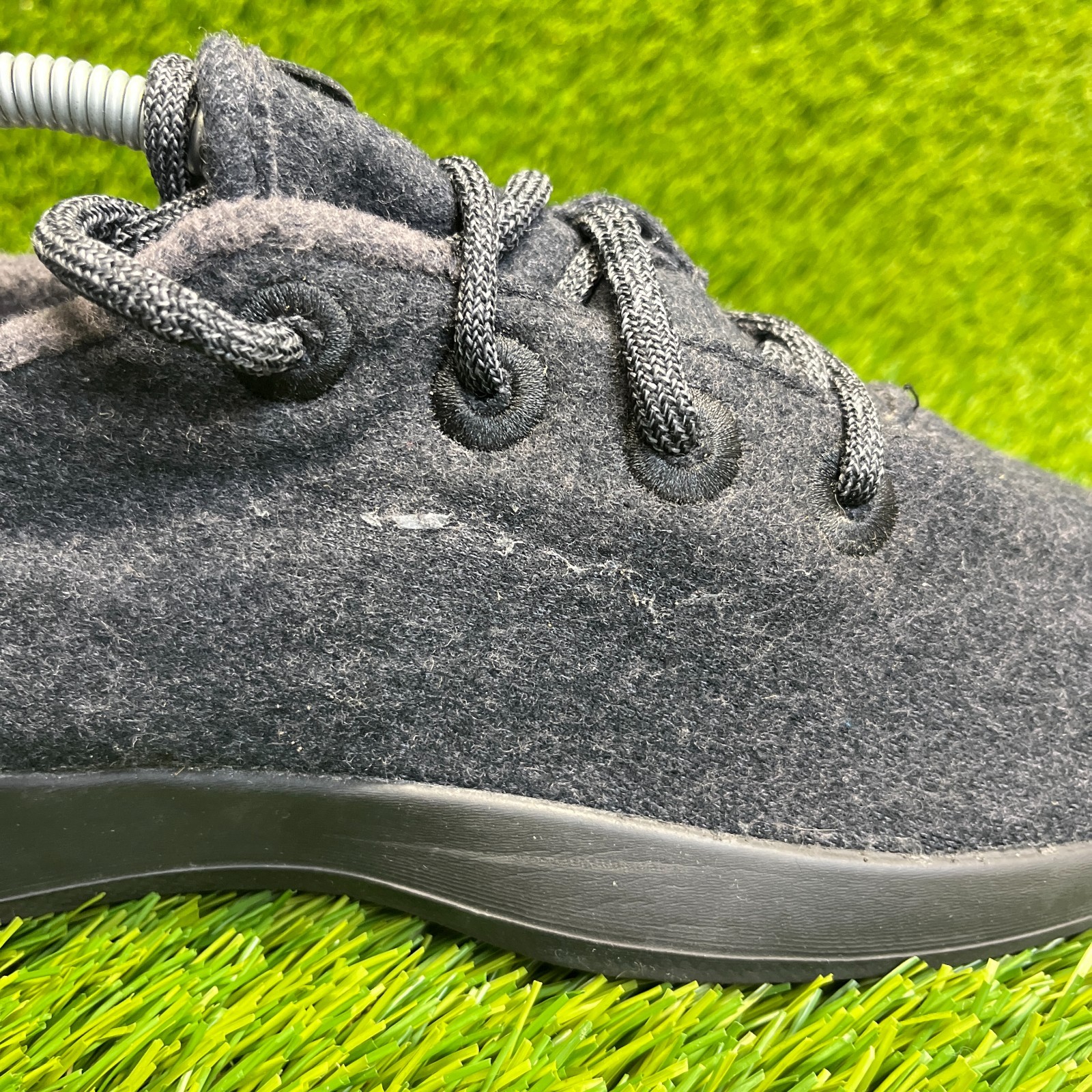 SAOLA Scarpe da ginnastica Allbirds Wool Runners da uomo taglia 11 nere sportive corsa passeggio