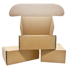 6 x 2.6 x 2 Inches Small Shipping Boxes 50 Pack Corrugated Cardboard Packagin...