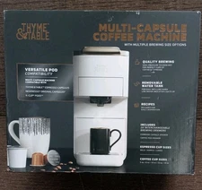 Thyme & Table Multi-Capsule Coffee Machine Brand New Sealed 