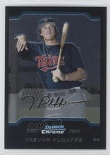 2004 Bowman Draft Chrome Trevor Plouffe #BDP91 3d5
