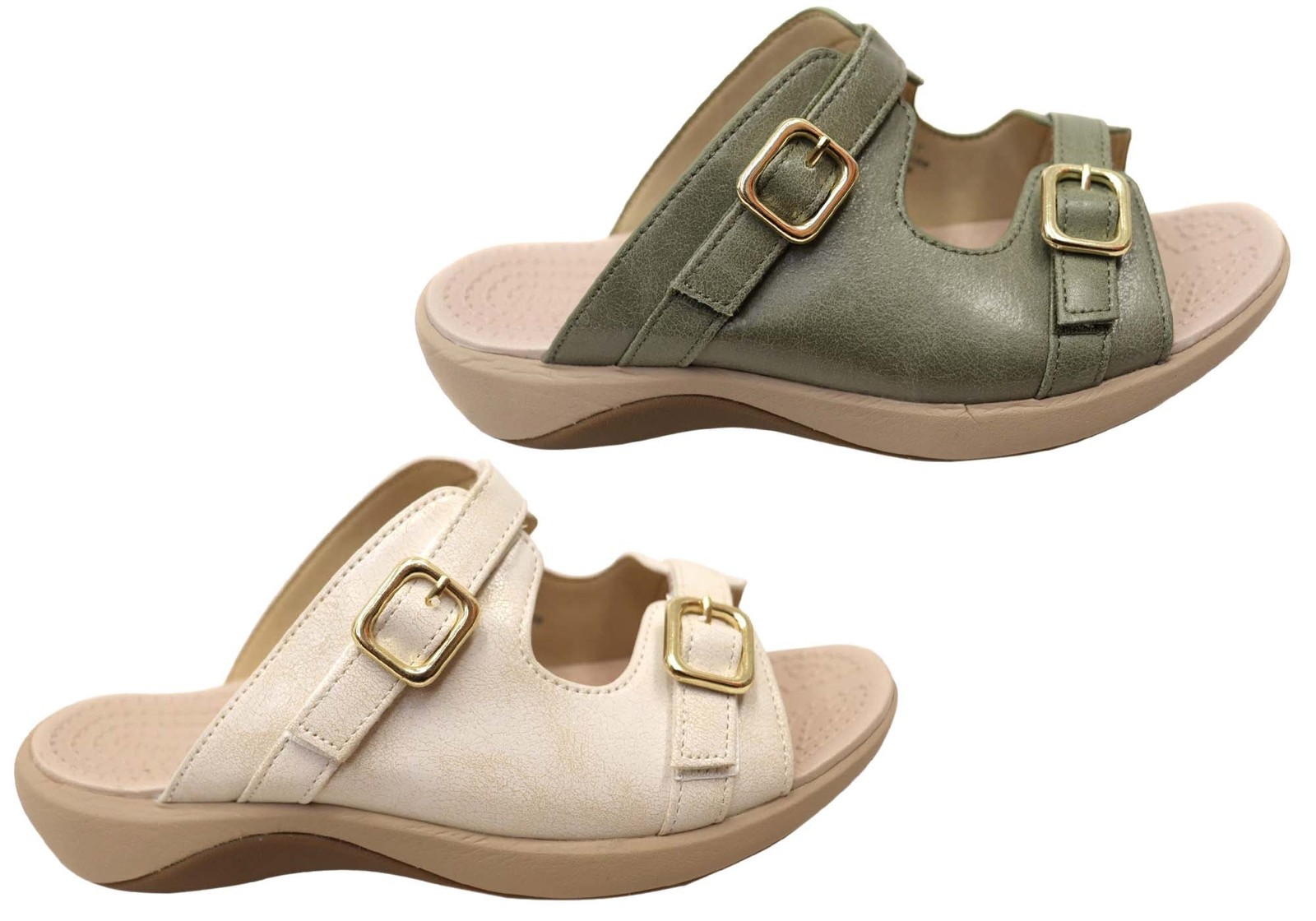 Homyped Women's Fargo Comfort Slide Sandals for All-Day Wear
