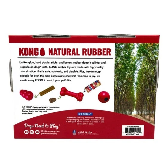 KONG Classic Dog Toys, 3 Count, New,  Free Shipping. - Image 2 of 2