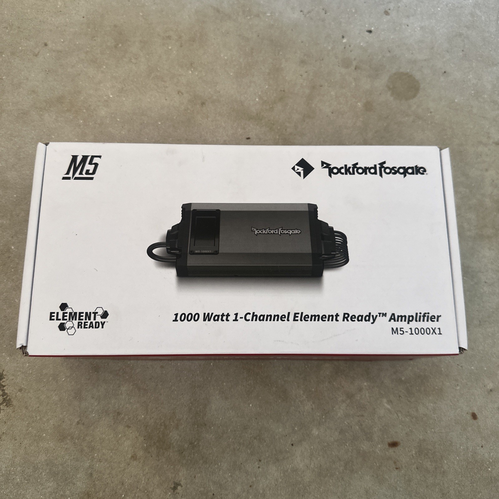 Rockford Fosgate M5-1000X1 1000 Watt Mono Element Ready Amplifier