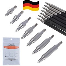 12St&uuml;ck Pfeilspitzen Tipps 75-300gr Jagdspitzen Edelstahl Bogenschie&szlig;en Zieljagd