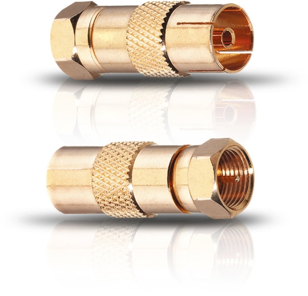 OEHLBACH Adapter F-Stecker Koaxial m - w 2St 1907187 3790₽