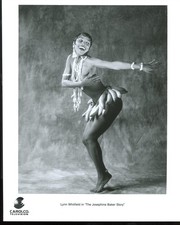 LYNN WHITFIELD in The JOSEPHINE BAKER STORY 1991 Leggy TV Movie Press Photo vv