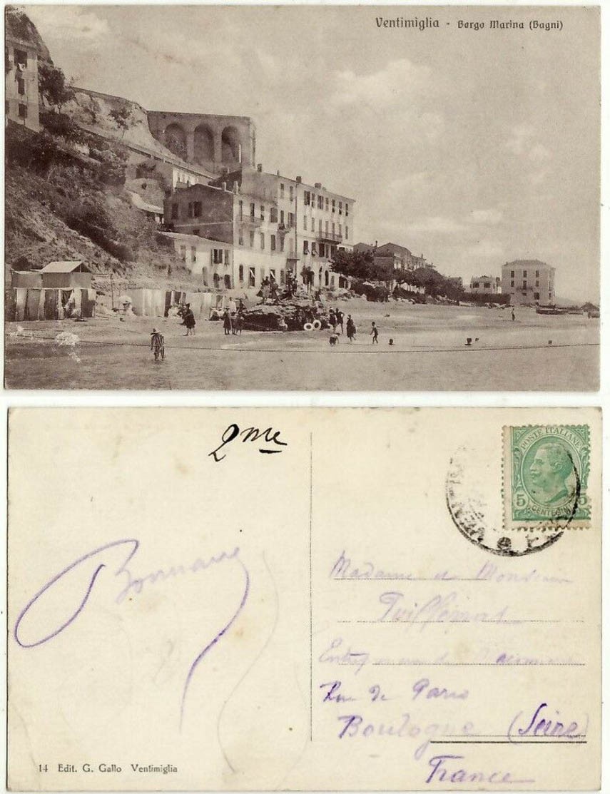 VENTIMIGLIA - IMPERIA - BORGO MARINA (BAGNI) -23114-