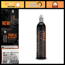 Professional Triple Black Tattoo Ink - Dark Bold Shade, Vegan, Non-Toxic, 8 oz