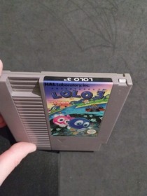 ADVENTURES OF LOLO 3 NINTENDO NES PAL A MATTEL ITA USATO SOLO CASSETTA