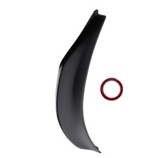 Black Rear Mount Wing For Mitsubishi Lancer Evo 10 2008-2016 Trunk Spoiler