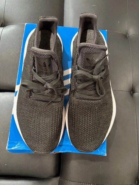 Adidas Swift Run CQ2114 - Carbono/Negro/Gris - Para hombres 10.5 Foto 4 de 4