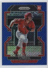 2022 Panini Prizm Tier II Blue Mojo Prizm 169/199 TJ Friedl #200 0n64