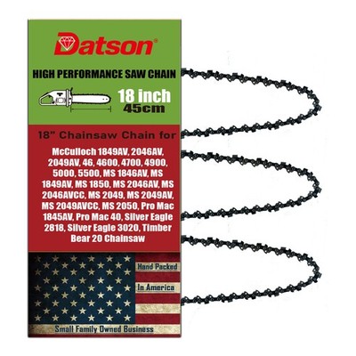 18'' Chainsaw Chain FOR McCulloch MS 2049AVCC,MS 2050,Pro Mac 1845AV,Pro Mac 40