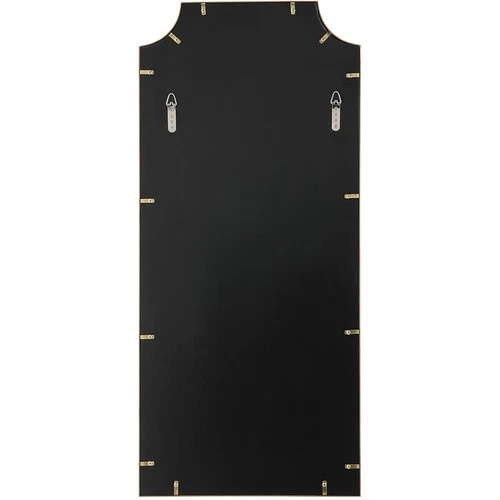 Uttermost 09748 Caddington 40 X 18 inch Satin Brushed Brass Wall Mirror, Tall - Picture 4 of 5