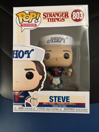 Funko Pop Stranger Things Steve Harrington #803 Scoops Ahoy Collectible Figure