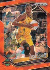 2025 Panini Prizm WNBA - Lisa Leslie Orange Cracked Ice