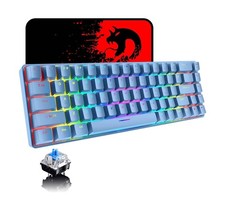 65 Wired Gaming Mechanical Keyboard and Mouse Combo, Mini 68 K... FAST USA SHIP
