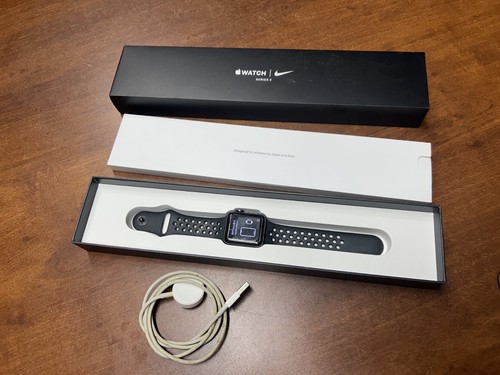 Apple Watch Series 3 38MM Aluminum ION-X GLASS Composite Back GPS WR-50M