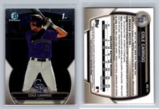 2023 Bowman Draft #BDC-151 Cole Carrigg Chrome