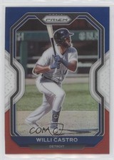 2021 Panini Prizm Tier III Red White & Blue Prizm Willi Castro #234 0c6