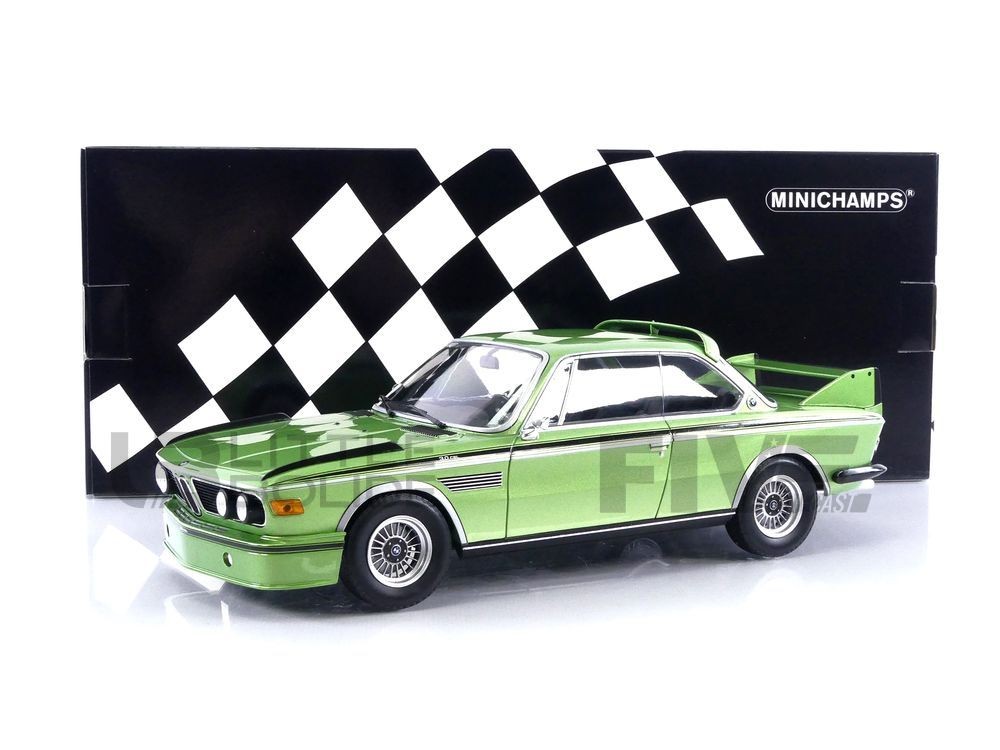 MINICHAMPS 155028132 1 18 BMW 3 0 CSL - 1973 - GREEN