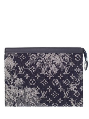 Louis Vuitton Monogram Tapestry Pochette Voyage Shoulder Bag