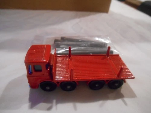 Vintage Matchbox Pipe Truck No. 10 Toy Car