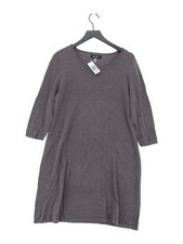 Nine West Jumper Midi Dress XL in Grey