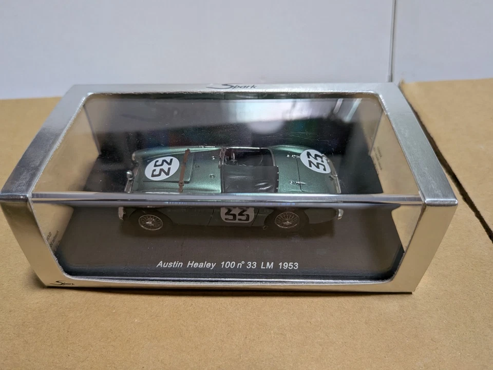 SPARK S0803 AUSTIN HEALEY 100 #33 LM 1953 1/43 - Immagine 2 di 4