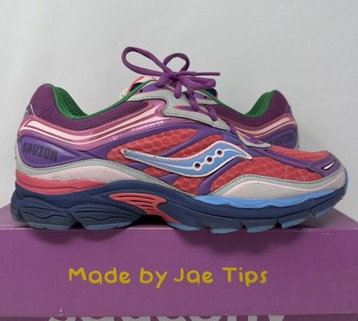 Jae Tips x Saucony Rare Autographed Box Progrid Omni 9 To-Do List Size 10 Men’s Jae Tips x Saucony ProGrid Omni 9 To Do List Pink Purple  main image 2