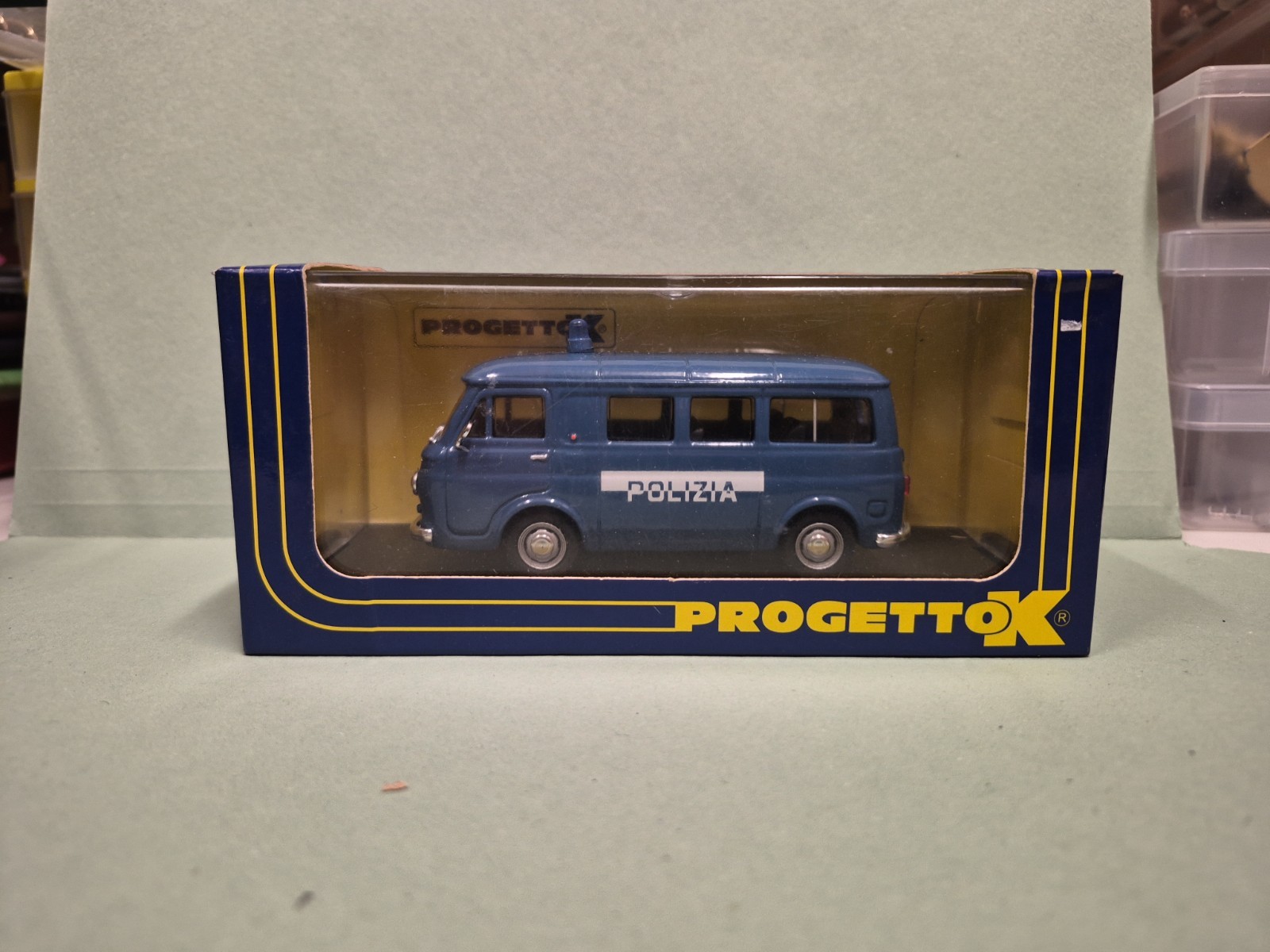 PROGETTO K PK 342 238 MINIBUS POLIZIA 1965 SCALA 1:43