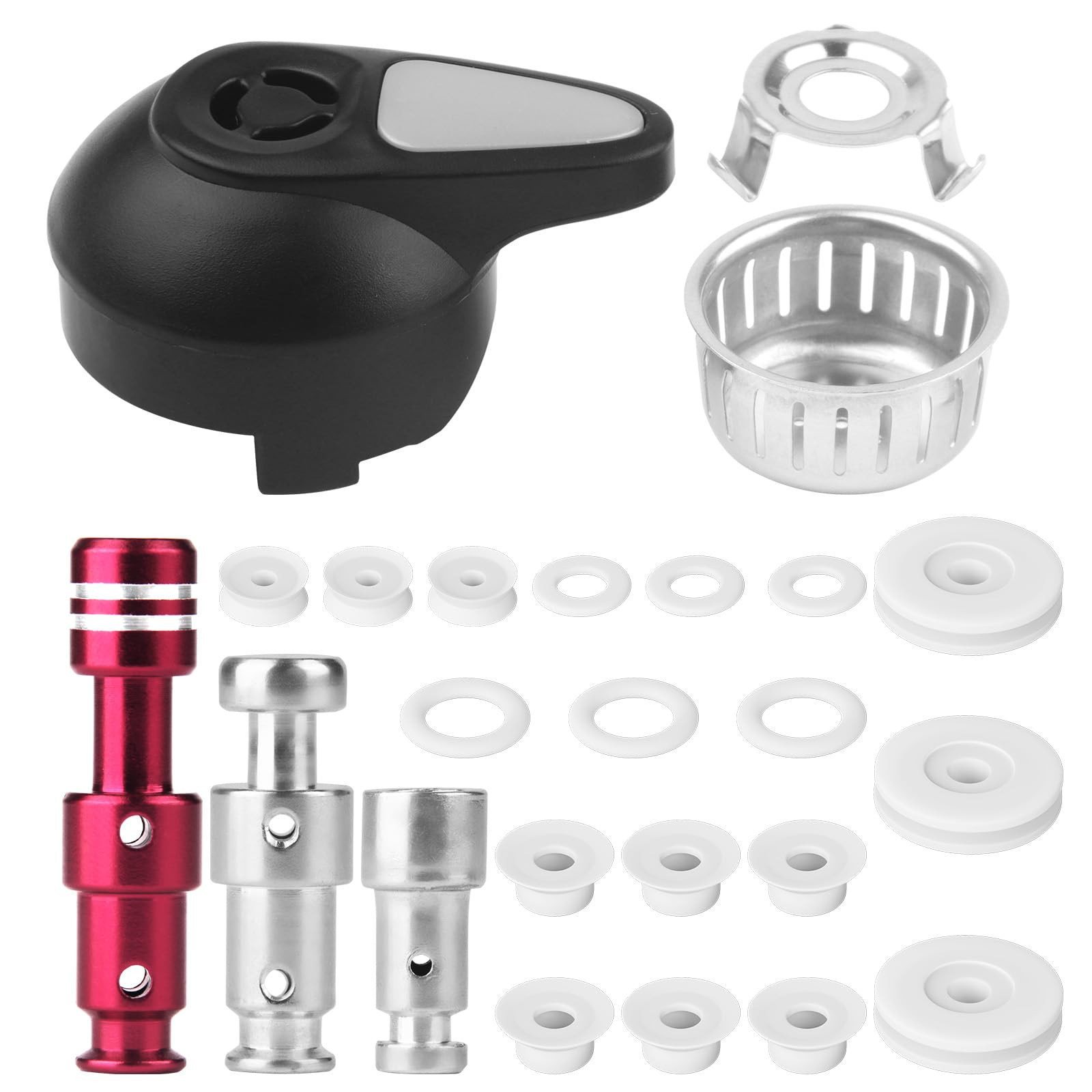 Instant Steam Pot Release Valve, Float Steam Release Handle Pressure Cooker V...