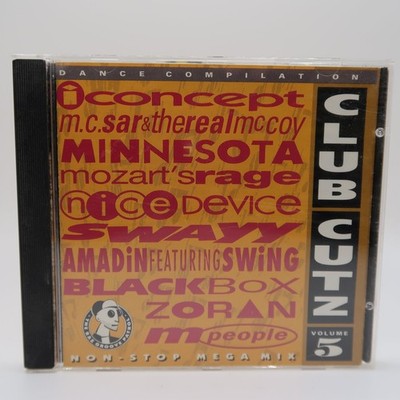 Various Artists   Club Cutz Volume 5 CD 1994 Non-Stop Mega Mix Dance BMG Canada