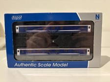 Dapol N Gauge 2P-006-KMS4 Mk3 Debranded First Caledonian Sleeper Twin Pack