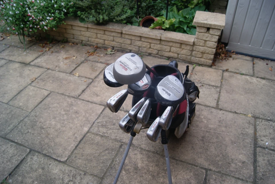 WILSON FS Fatshaft  Men Golf Set 12 Clubs Graphite Regular(7-Iron-37.5") - Image 3 of 4