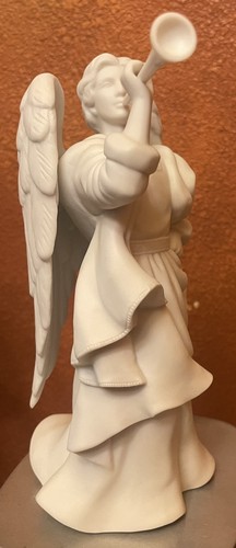 Vtg 1992 Avon 7” GABRIEL Porcelain Figurine White NATIVITY COLLECTIBLES NWOB - Picture 13 of 23