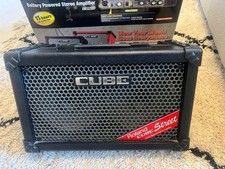Roland Cube Street Battery Powered Stereo Amplifier CUBE-ST, Black