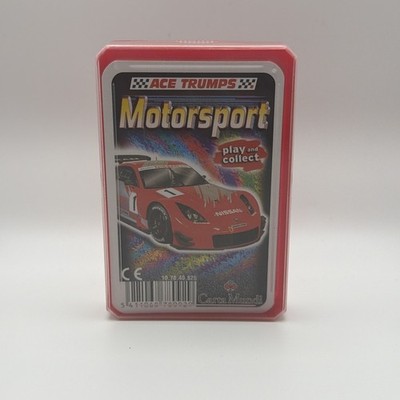 Ace Trumps Motorsport Spielkarten Komplettsatz