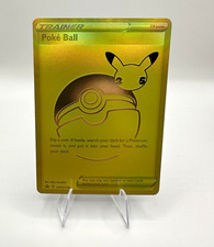 Pokemon TCG Poké Ball SWSH146 Gold Promo Trainer Foil English 2021 on eBay