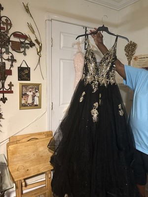 black and gold.prom dress Sherri Hill Style 55282 | Sherri Hill Dresses main image 1
