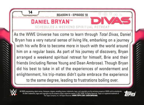 2017 Topps WWE base, bronze and serial num - Complete your set - you pick - pyc - Picture 230 of 260