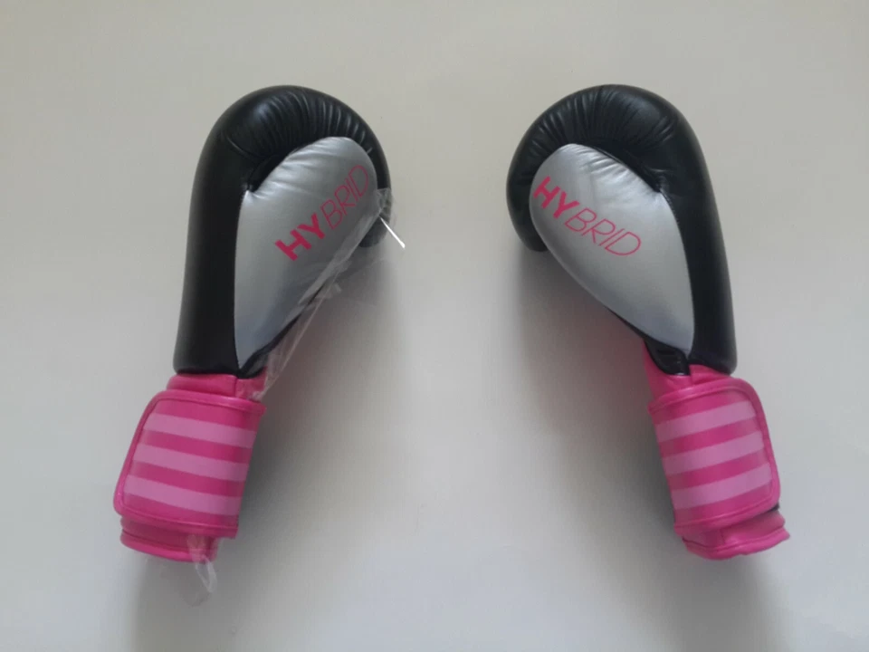 Guantes de boxeo Adidas Hybrid 100 Dynamic Fit Sparring con bolsa ADIHDF100 6/8/10 oz  Foto 2 de 4